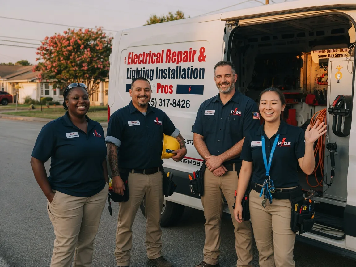 Licensed Electrician company in Wellman, TX